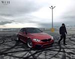 BMW M3 Sedan on ADV.1 Wheels (ADV10.0 TRACK FUNCTION) 2018 года